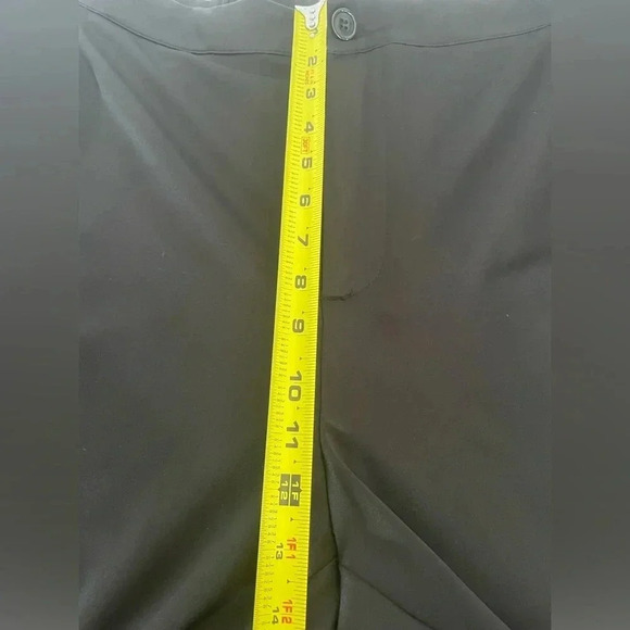 Bloom chic Pants‎ Highrise Crop Black Dress Work Pants Plus Size 14-16 NWT 0003 - Picture 6 of 9